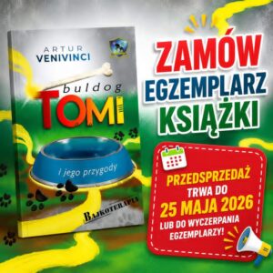 Przedsprzedaż - Buldog Tomi i jego przygody