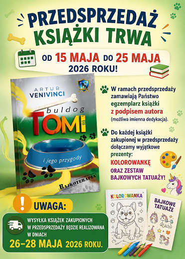 Przedsprzedaż - Buldog Tomi i jego przygody - obrazek 2